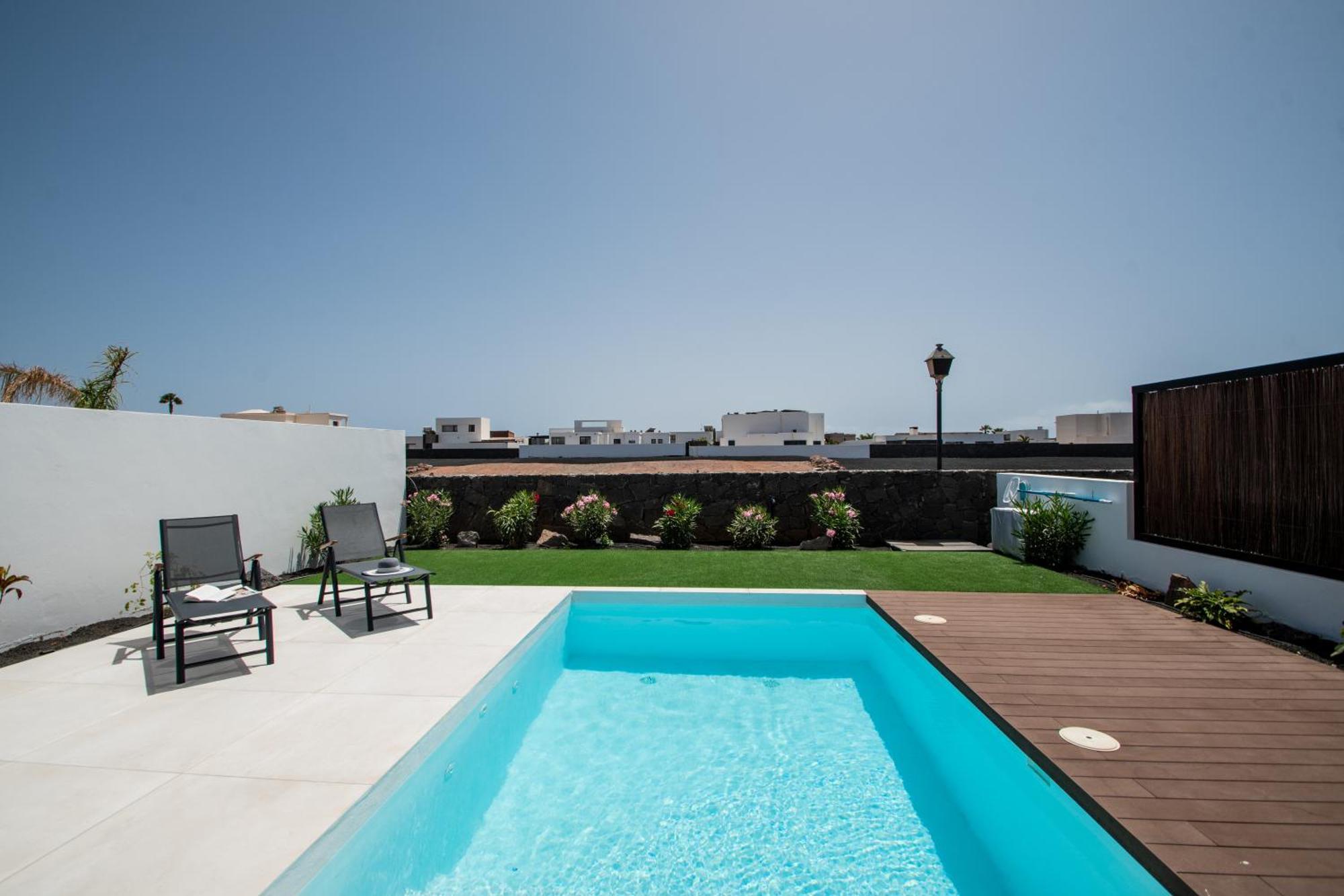 Serena Villa 38 - Heated Pool, Sea Views, Ac, High Speed Internet Playa Blanca  Exterior foto